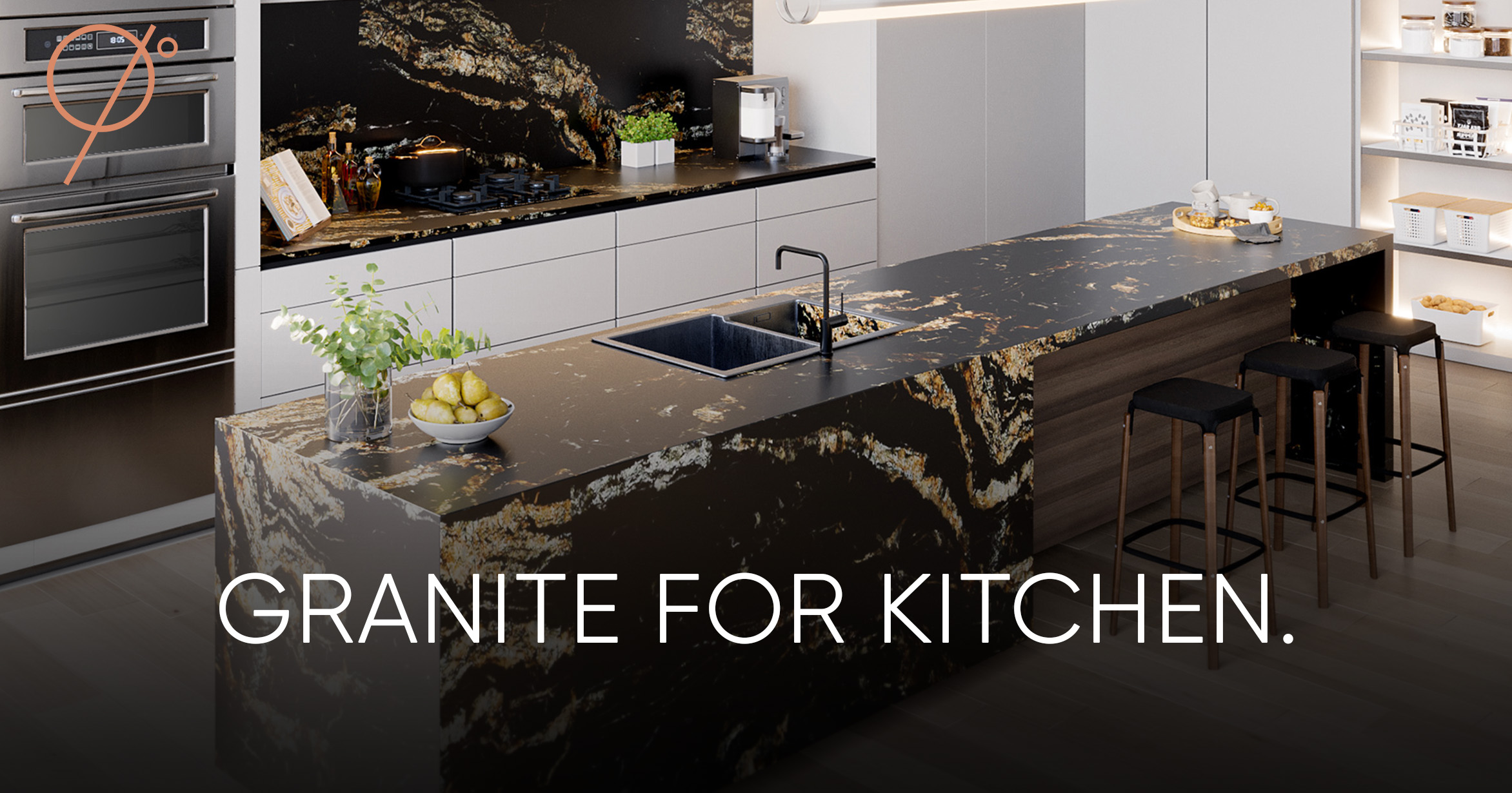 Granite in Kitchen: How & Where to use granite in your kitchen?